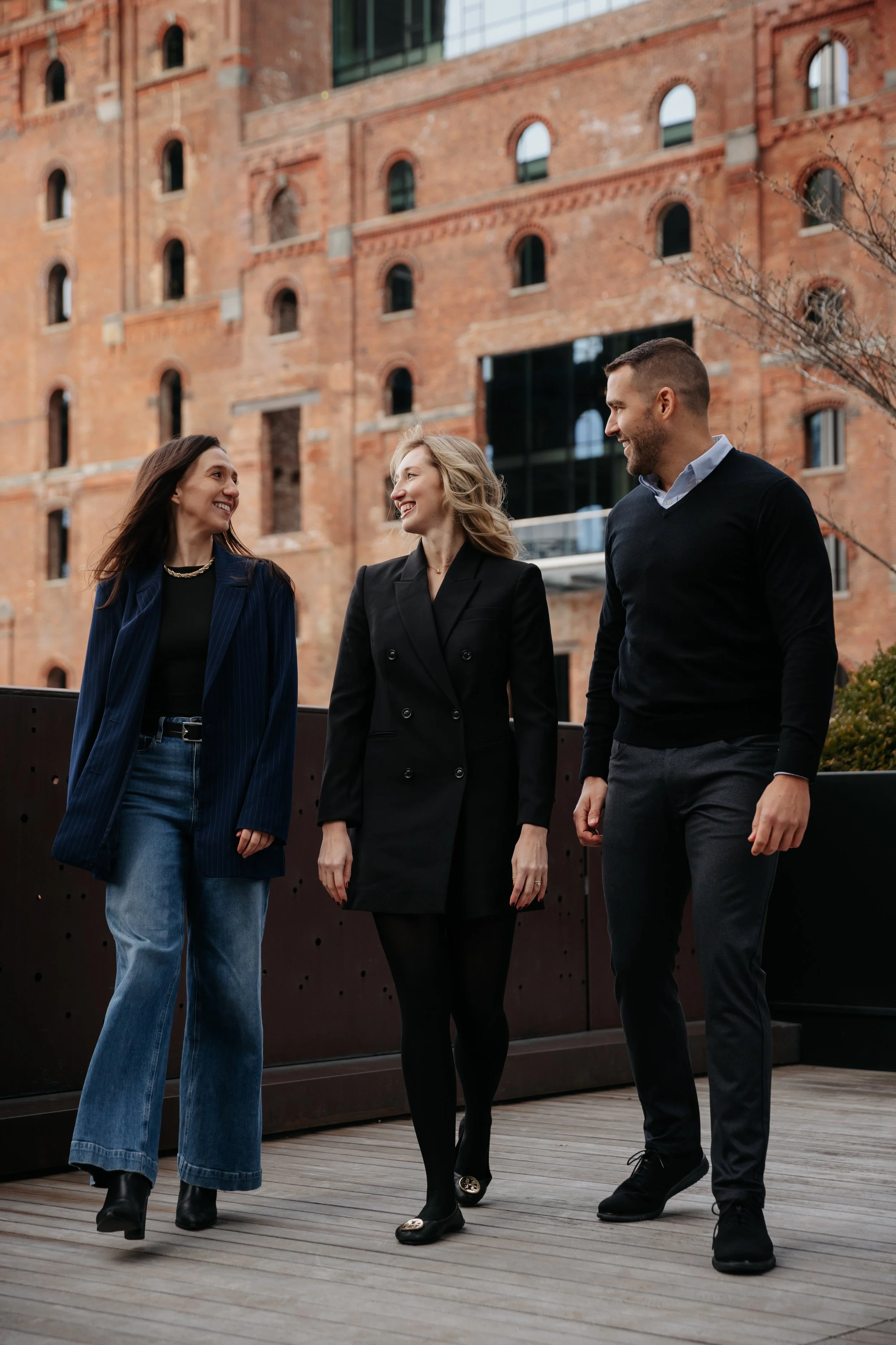 Talent Vine team walking together